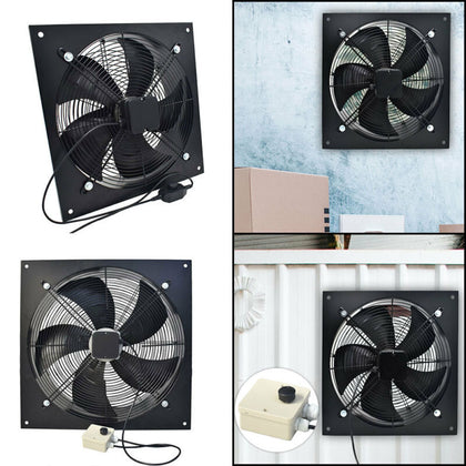 Industrial Ventilation Extractor Exhaust Commercial Air Blower Plate Fan Garage