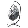 Heavy Duty Cocoon Egg Chair Hanging Swing Textilene Garden Indoor Outdoor Chairs