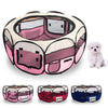 Foldable Pop Up Fabric Dog Crate Cat Cage Pet Travel Puppy Play Pen Tent Outdoor