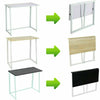Computer Desk Foldable Wood Office Without Installation Home Study Workstation
