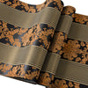 Luxury Gold Ornate Flower Damask Textured Wall Paper Sticker Wallpaper Film Roll