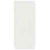 Side Cabinets 3 pcs White Solid Pinewood C3K0