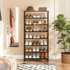 Shoe Rack Shoe Storage Organizer Rack Tall Shoe Shelf Detachable Metal Mesh