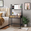 Industrial Vanity Table Makeup Dressing Table Cosmetic Desk W/ Adjustable Mirror