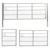 3-12FT Half Mesh Galvanised Field Farm Entrance Security Gate Dog Lamb Pathway