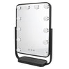 LED Touch Screen Makeup Mirror Adjustable Dimmable 360° Rotation Cosmetic Mirror