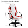 Executive Recliner Racing Gaming Chair Leather Office Swivel Computer Desk Chair