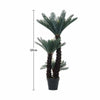 125CM Artificial Cycas Palm Tree Potted Topiary Plant Indoor Outdoor Tropical UK