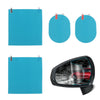 4x Car Anti-fog Rainproof Sticker Side Window Mirror Protective Film Rain Shield