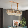 Sparkle Warm Light Crystal Chandeliers Lights Pendant Ceiling Lamp Hotel Meeting