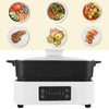 Compact Hot Plate with Pot Grilling Tray Food Processing Heating Supplies