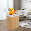 Bamboo Laundry Basket Hamper Dirty Clothes Storage Organizer Bin 100 L