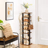 Shoe Rack Wooden Shoe Storage Organizer Shoe Shelf Vertical Shoe Tower