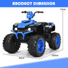 12V Electric Kids Ride On ATV Quad Bike Car Battery Powered Toddler Children Toy