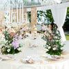 Metal Wedding Arch Frame Flower Balloon Display Backdrop Stand Table Centrepiece