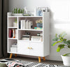 Cube Storage Unit Cabinet Drawer Bookcase Display Shelves Chipboard Warm White