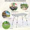 Folding Camping Tables Outdoor Garden Picnic Fishing Portable BBQ W/Bag