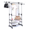 Clothes Rail Rack Garment Dress Hanging Display Stand Shoe Rack Storage Shelf