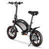 DYU Folding Electric Bike 14inch Commuter 250W E-Citybike Bicycle 25km/h s F4W7