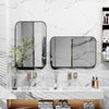 Elegant Large Bathroom Mirror HD Glass Vanity Mirror Hanging Hall Mantelpiece