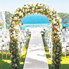 Garden Arbor Wedding Arch Outdoor Indoor Lightweight Bridal Party Easy Assemble