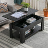 Coffee Table With Storage Lift Top Up Drawer Shelf Wooden Living Room Furniture