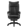Racing Gaming Chair Height Adjustable Swivel Chair with Footrest, Black
