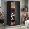 Double Wardrobe With Mirror Chest of drawers Bedroom Furniture Storage Wardrobes