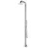 Garden Shower with Brown Base 230 Stainless Steel V9C4