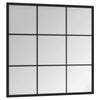 Wall Mirror Black Metal Vanity Make up Wall-mounted Mirror Multi Sizes