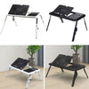 Folding Portable Sofa Laptop Desk Adjustable Workstation Writing Desk Plastic
