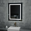 Elegant Bathroom Mirror Dual Light LED Wall lighted Mirror Vertically Horizontal