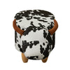 Upholstered Animal Shaped Ottoman Ride-on Footrest Stool Rest Seat TOY Kids New