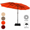 4.6M Patio Double-Sided Umbrella Parasol Outdoor Extra Large Crank Sunshade