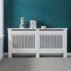 172cm Large White Radiator Cover Modern Traditional Wood Grill Cabinet Furniture