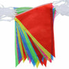 Colorful 100M Triangle Flags Bunting Banner Pennant Festival Wedding Party Decor