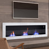 Living Room Wall/Inset Pro Bio Ethanol Fireplace Fire Bio Wall Fireplace UK