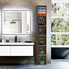 Hoffree Cube 6 Tier Tall Wood Bookcase Shelf Shelving Display Storage Unit 180cm