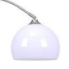 Retro Arch Design Reading Light Floor Lamp Dome Lampshade Marble Standing