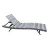 2M Backrest Adjustable Rattan Sun Lounger Recliner Chair Day Bed Chair w/Cushion
