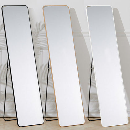 Rectangle Full Length Dressing Vanity Mirror Free Standing/Wall Mounted 150x40cm