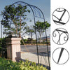 Garden Arch Wrought Iron Archway Support for Climbing Plants Wedding Decoration