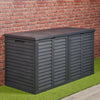 Large 750L Garden Storage Outdoor Box Plastic Utility Chest Unit Box Waterproof