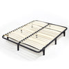 Mondeer Double Bed Base Wooden Slats Metal Supporting Structure 137x190/152x190