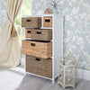 Basket Storage Unit Large Chest of Drawers Bathroom Hallway Tetbury Furniture