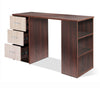 Large Computer Desk With Shelves & Drawers PC Writing Study Table Home Office
