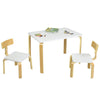 Ergonomic 3PCS Kids Table and Chair Set Children Drawing Writing Furniture
