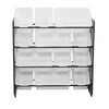 4 Tier Kids Childrens Play Toys Storage Organiser Unit Boxes Shelf Furniture