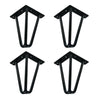 4pcs Hairpin Legs Industrial Metal Hair Pin Table Leg Set Coffee Desk Furniture