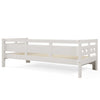 3FT Single Size Daybed Cabin Bed Guest Bed Sofa Bed Frame Trundle Bed White NS